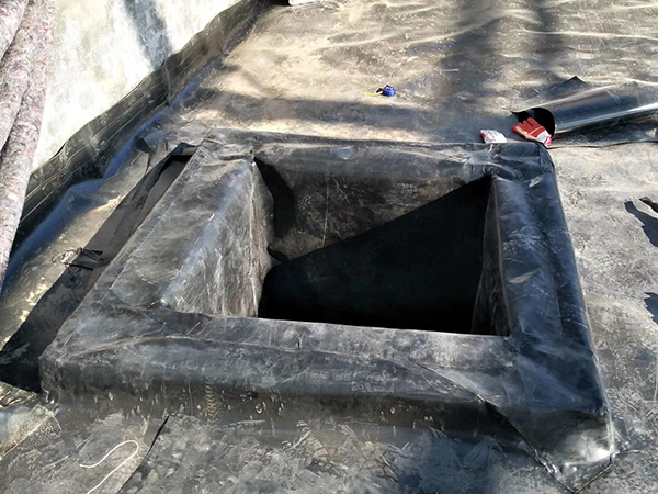 把握好防滲土工膜鋪設(shè)施工的天氣環(huán)境